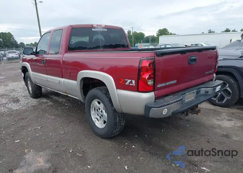 2005 Chevrolet Silverado 1500 Z71 из США, поврежденный, VIN 1GCEK19Z55Z260338